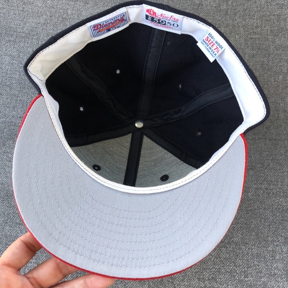 NWOT! - NEW ERA Diamond Collection ATLANTA BRAVES Wool Baseball Cap VTG 90’s - Picture 7 of 9